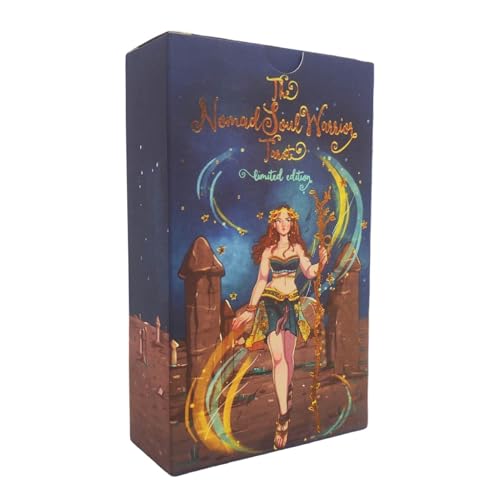 Tarot Cards - Nomadic mit englischem Reiseführer Tarot Deck für Anfänger und Enthusiasten, Glücksspiel für die Wahrsagung, spirituelle Mystik, Home -Meditation, Geschenkverpackung Tarot Cards - Nomadic mit englischem Reiseführer Tarot Deck für Anfänger und Enthusiasten, Glücksspiel für die Wahrsagung, spirituelle Mystik, Home -Meditation, Geschenkverpackung von Ghjkldha
