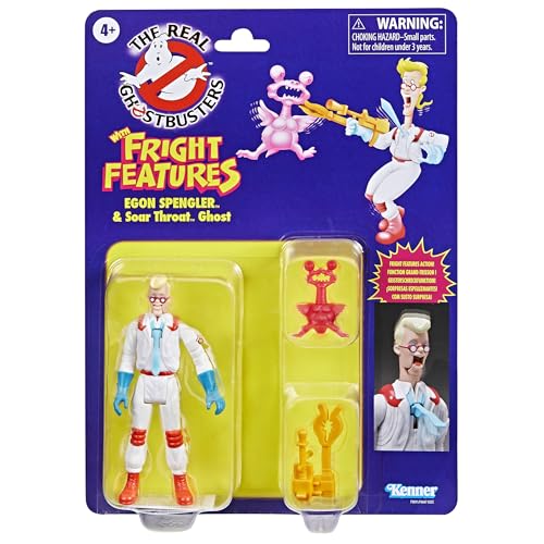 Ghostbusters Kenner Classics The Real Egon Spengler & Soar Throat Ghost Toys, Retro-Actionfigur, Spielzeug für Kinder ab 4 Jahren von Ghostbusters