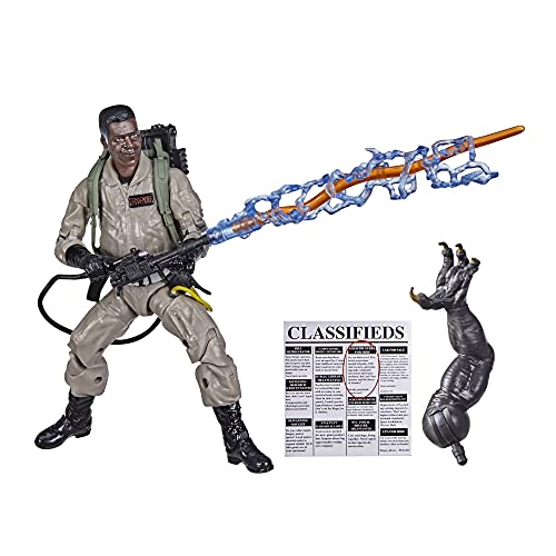 Ghostbusters Plasma Series Winston Zeddemore Spielzeug, 15 cm, Sammlerstück Afterlife Figur mit Zubehör, Kinder ab 4 Jahren von Ghostbusters