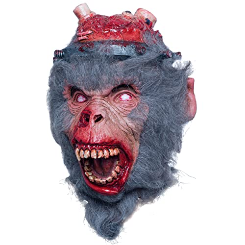 Ghoulish Productions - Affenlabor Maske, Nightmare Makers Serie, robuste Latexverkleidung, handbemalt, Halloween, Karneval Parade, Kostümparty, Einheitsgröße Erwachsene Ghoulish Productions - Affenlabor Maske, Nightmare Makers Serie, robuste Latexverkleidung, handbemalt, Halloween, Karneval Parade, Kostümparty, Einheitsgröße Erwachsene von Ghoulish Productions