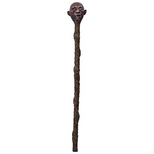 Ghoulish Productions Shrunken Head Voodoo Staff Standard von Ghoulish Productions