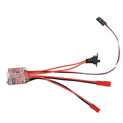 20A ESC, Electronic Speed ​​Controller (ESC), mit Bremse für das RC -Autobootmodell, 2kHz nach Vorne Umgekehrt ((Gebürstete E-Controller)) von Ghzste