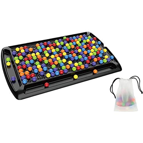 Ghzste Intellektuelles Schachbrett, Intellectual Chessboard Dual Duel, Rainbow Ball Elimination Brettspiel, Intellektuelles Schachbrett Doppelduell für Kinder (240 Bälle) von Ghzste