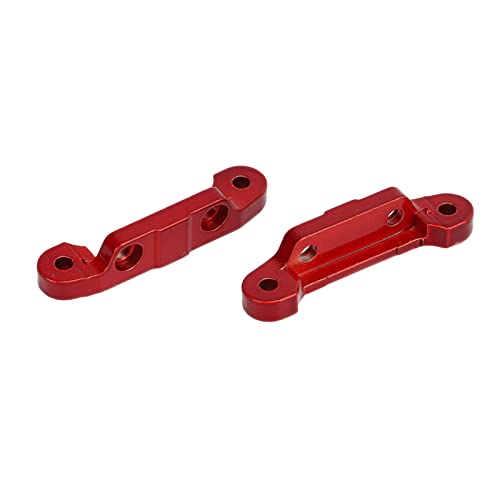 Ghzste 2PCS RC Car Vorder- und Hinterarmcode 37,5 Mm, Ersatzteile aus Zinklegierung, Kompatibel mit SCY 16101 16102 16103 16201 RC-Cars Im Maßstab 1:16 (Rot) von Ghzste