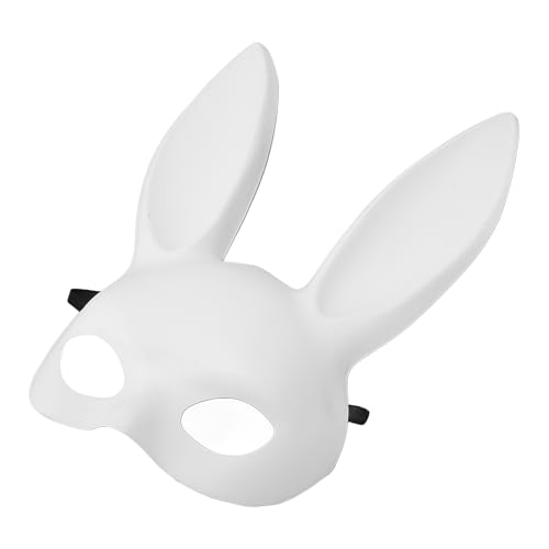 Ghzste Entzückende Halloween -Hasen -Halbmaske, Kaninchen -Cosplay -Maske mit Langen Ohren, Riemen für Weihnachten, Halloween -Party Ghzste Entzückende Halloween -Hasen -Halbmaske, Kaninchen -Cosplay -Maske mit Langen Ohren, Riemen für Weihnachten, Halloween -Party von Ghzste