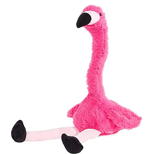 Ghzste Flamingo-Plüsch-Tanzspielzeug, Elektrisches Flamingo-Stoffspielzeug, Gespräche und Tanzende Tierspielzeuge für von Ghzste