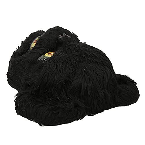 Ghzste Halloween Blutige Teddybär-Maske, Cosplay-Requisiten, Lustige Trick-Spielzeuge, Halloween-Dekoration (Schwarzbärenmaske) von Ghzste