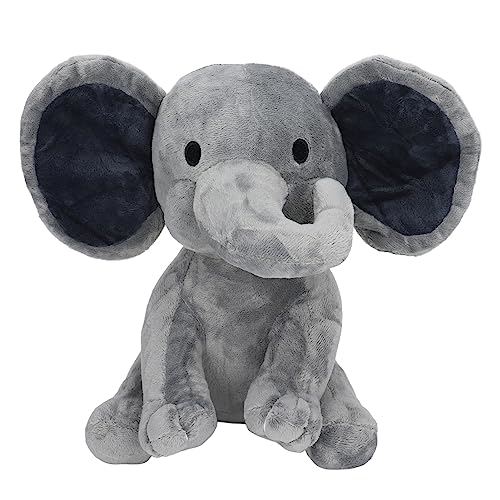 Ghzste Niedliches Elefanten-Plüschtier, 24,6 cm, Ausgestopfter Elefant, Plüschtier, Spielzeug für Schulanfang, Partygeschenk, Ausgestopfter Elefant, Weiche Elefanten-Stofftierpuppe für von Ghzste