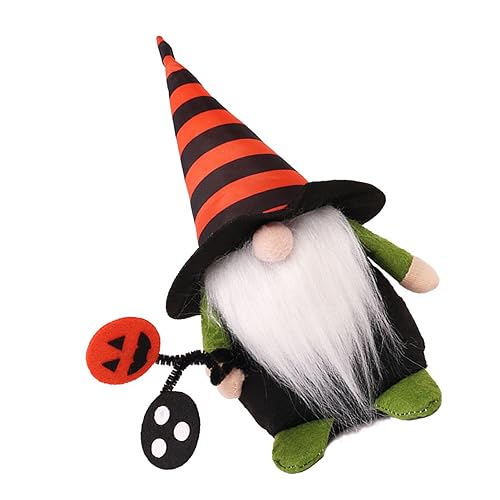 Ghzste Weiche und Gesichtslose Plüschpuppe in Leuchtenden Farben, Stoffpuppe aus Seidenstoff für Halloween-Partys und Heimdekoration, Soll Glück Bringen (Typ 2 20 * 10cm) von Ghzste