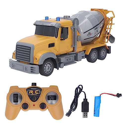 Ghzste Zurückziehen Auto Spielzeug Betonmischer Spielzeug LKW Hohe Simulation Fernbedienung RC Betonmischer Auto Spielzeug für Kinder Kinder von Ghzste