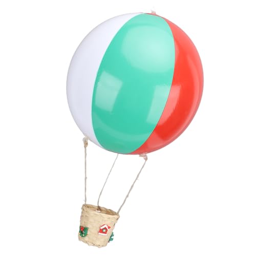 Korb Hot Air Ballon, PVC Dolls Candy Storage Weihnachtsdekor für Einzigartige Party von Ghzste