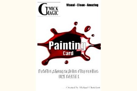 Painting (DVD and BLUE Back Gimmick) by Mickael Chatelain - DVD von Gi'Mick Magic