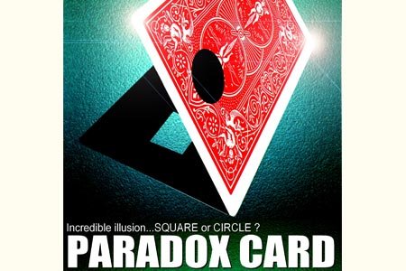 Paradox Card (Gimmick + Link) (Rot) von Gi'Mick Magic