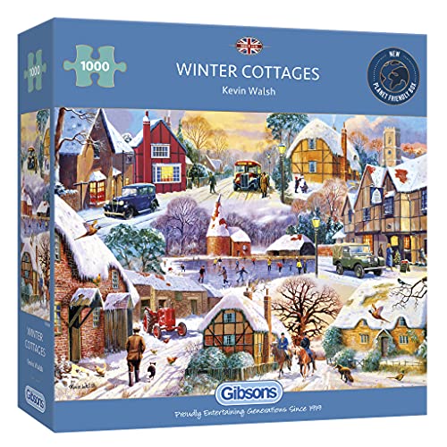 GIBOSNS GAMES G6326 Weihnachten Puzzle von Gibsons