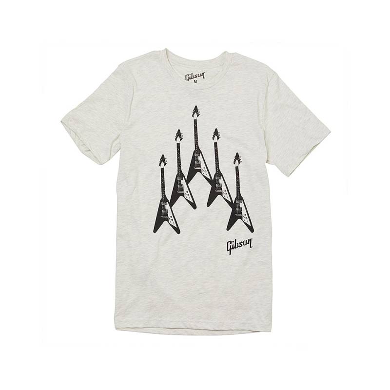 Gibson Flying V Formation XS T-Shirt von Gibson