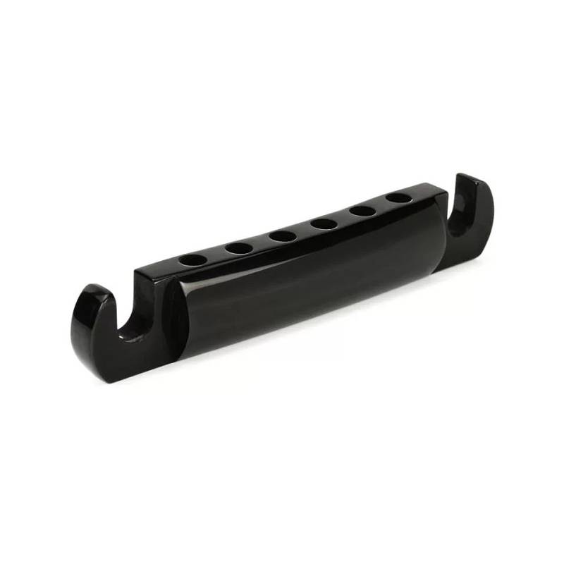 Gibson Stop Bar Tailpiece Black Brücke von Gibson