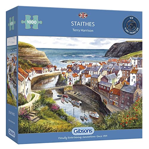 Gibsons, Staithes-Puzzle, 1000 Stück von Gibsons