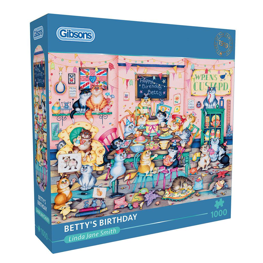 Gibsons Puzzle 1000 Teile - Betty's Birthday - Gibsons Puzzle 1000 Teile - Betty's Birthday - von Gibsons Puzzle