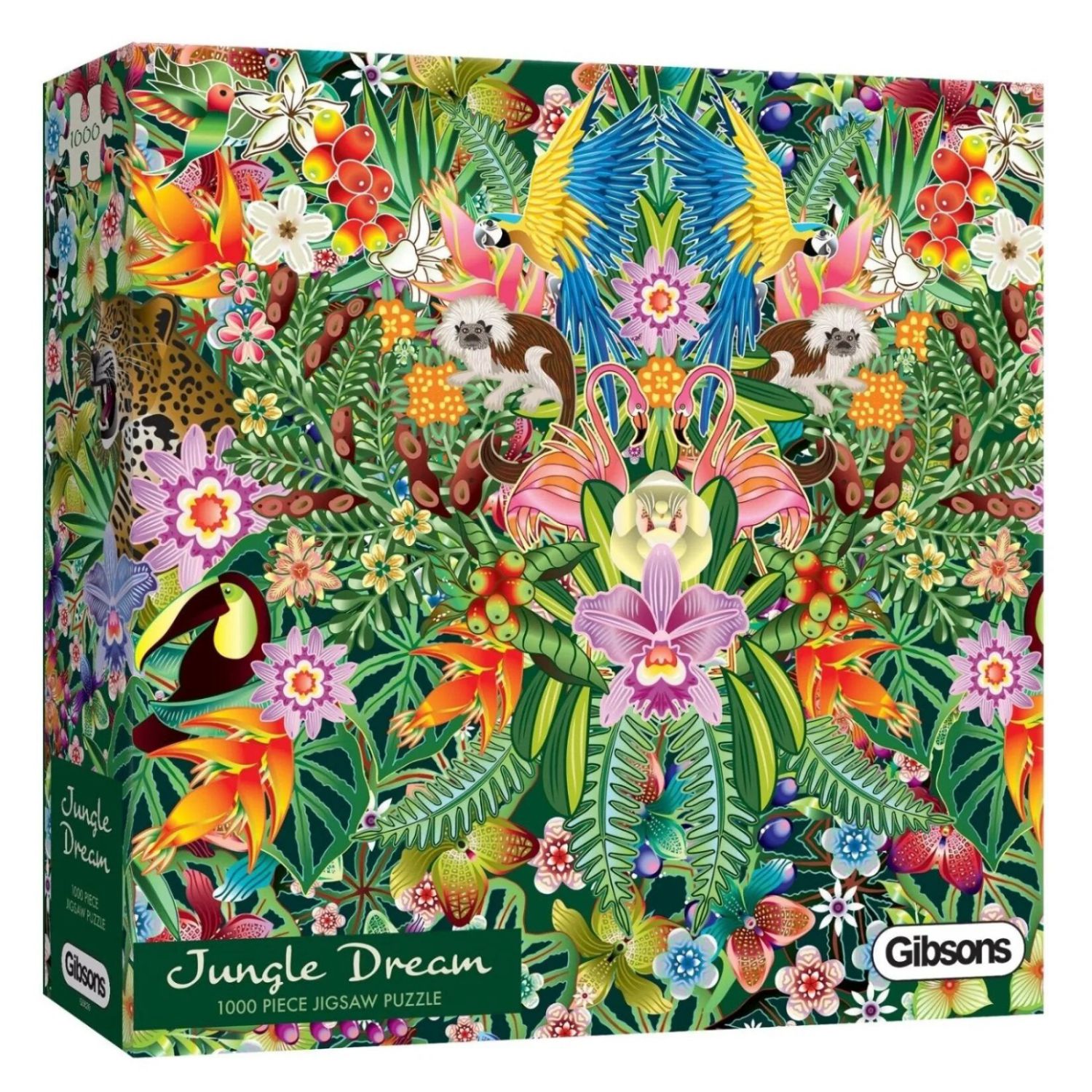 Gibsons Puzzle 1000 Teile – Catalina Estrada – Jungle Dream - Gibsons Puzzle 1000 Teile – Catalina Estrada – Jungle Dream - von Gibsons Puzzle