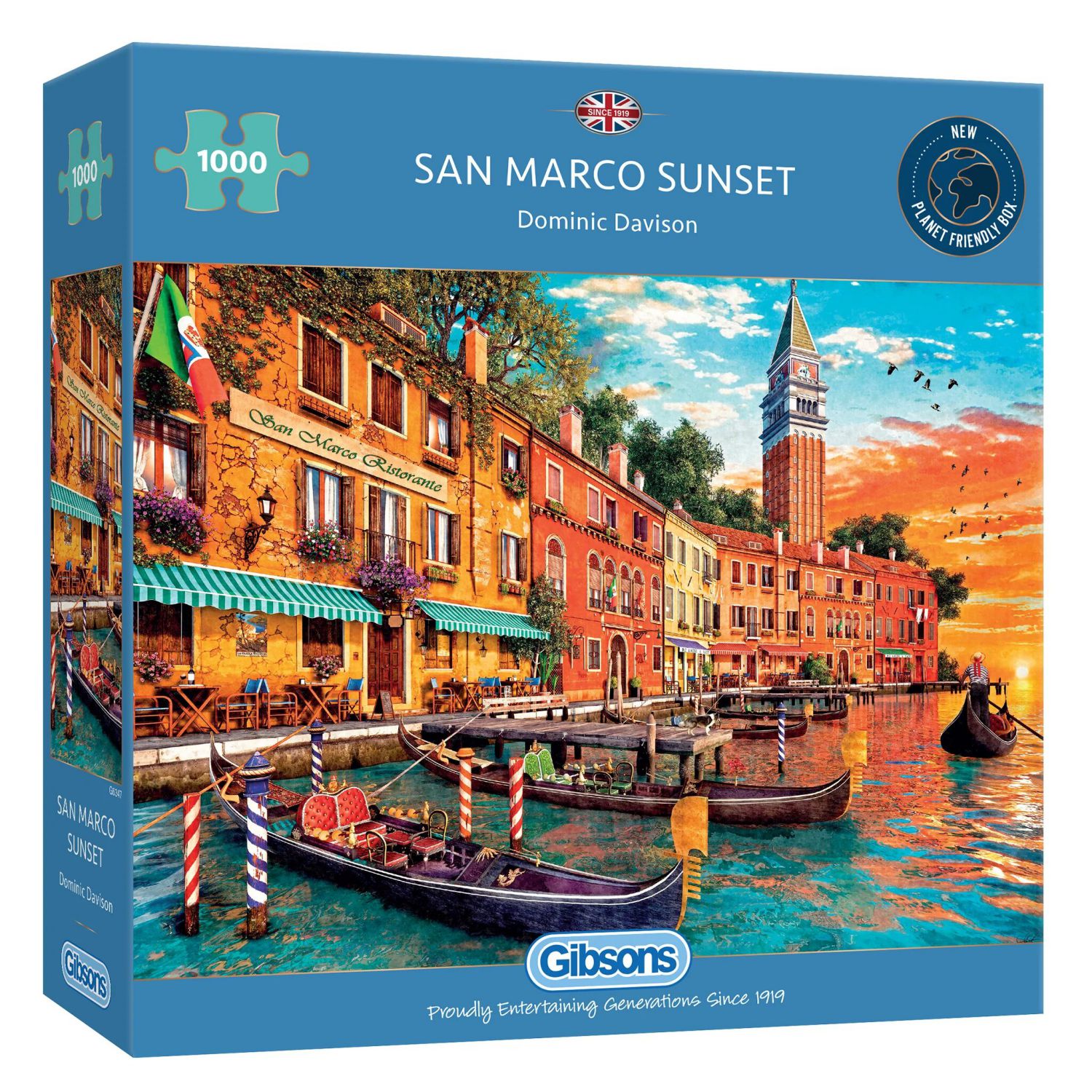 Gibsons Puzzle 1000 Teile – San Marco Sunset - Gibsons Puzzle 1000 Teile – San Marco Sunset - von Gibsons Puzzle