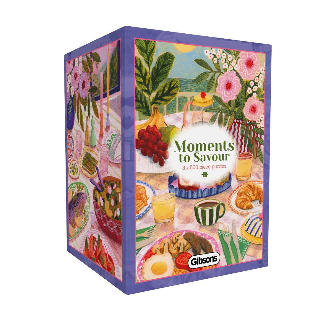 Gibsons Puzzle 3 x 500 Teile - Moments to Savour - Gibsons Puzzle 3 x 500 Teile - Moments to Savour - von Gibsons Puzzle