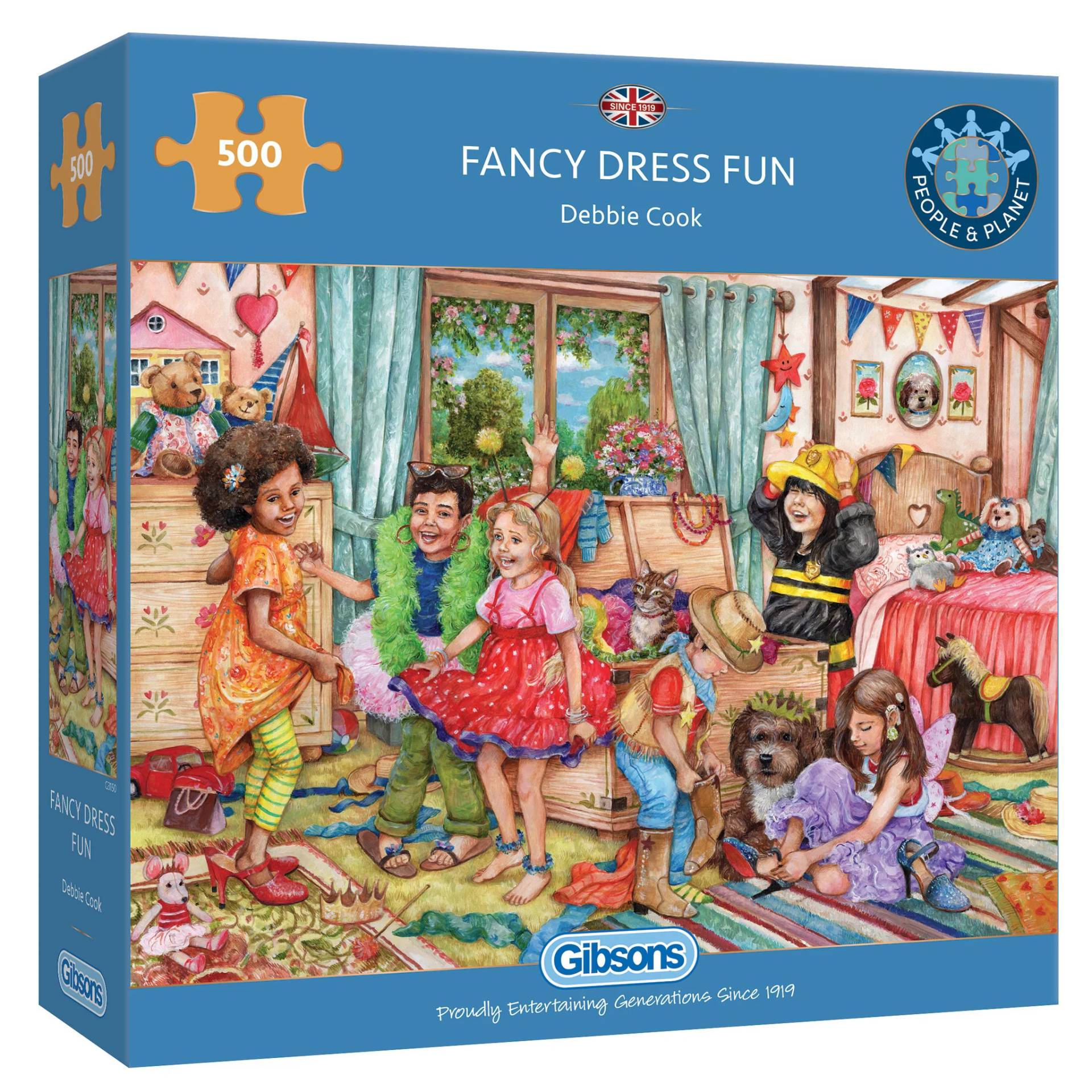 Gibsons Puzzle 500 Teile – Fancy Dress Fun - Gibsons Puzzle 500 Teile – Fancy Dress Fun - von Gibsons Puzzle