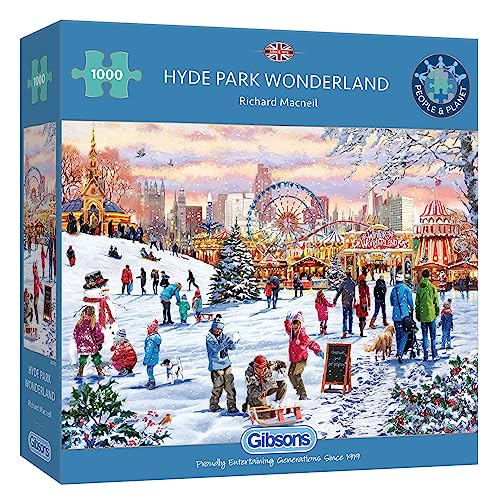 GIBOSNS GAMES G6372 Weihnachten Puzzle von Gibsons