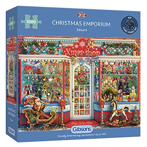 Gibson Games G6328 Weihnachten Puzzle, Mehrfarbig von Gibsons