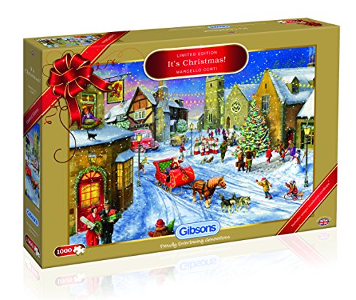 Gibson Games Jigsaw - Es ist Weihnachten! - Limited Edition - 1000 Stück von Gibsons