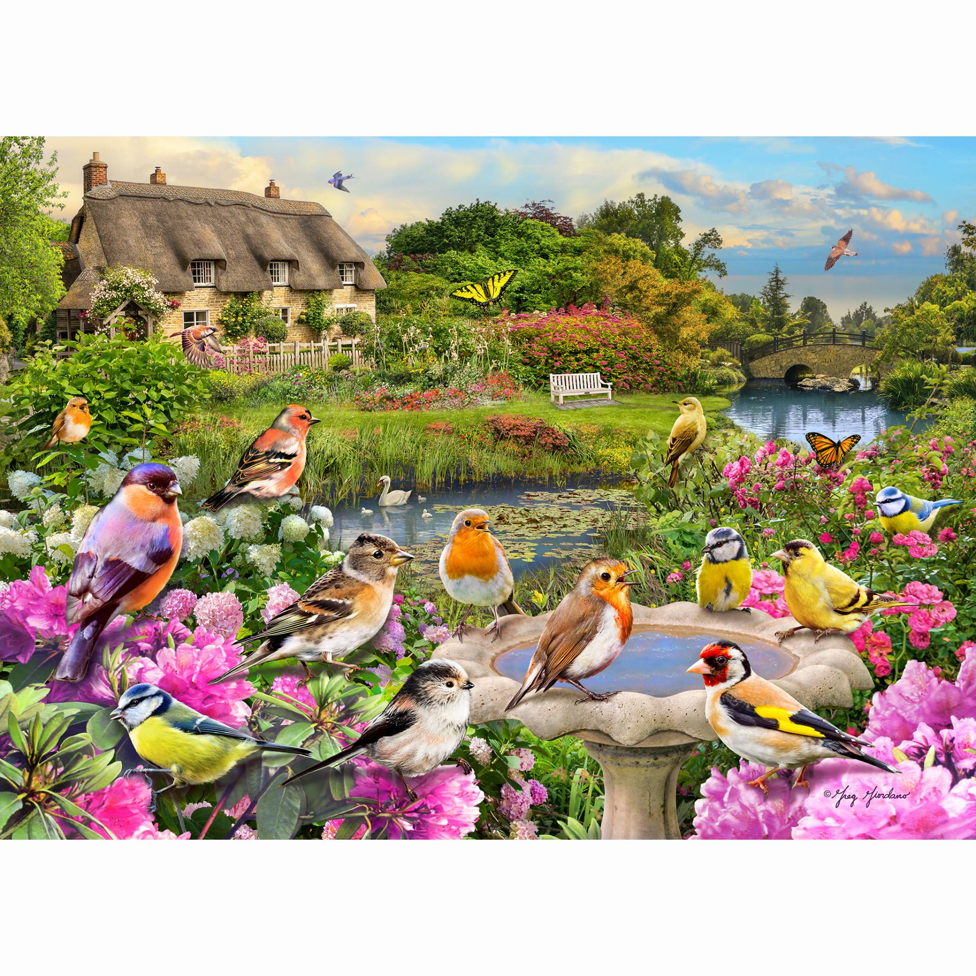 Gibsons Birdsong by the Stream 1000 Teile Puzzle Gibsons-G6362 Gibsons Birdsong by the Stream 1000 Teile Puzzle Gibsons-G6362 von Gibsons