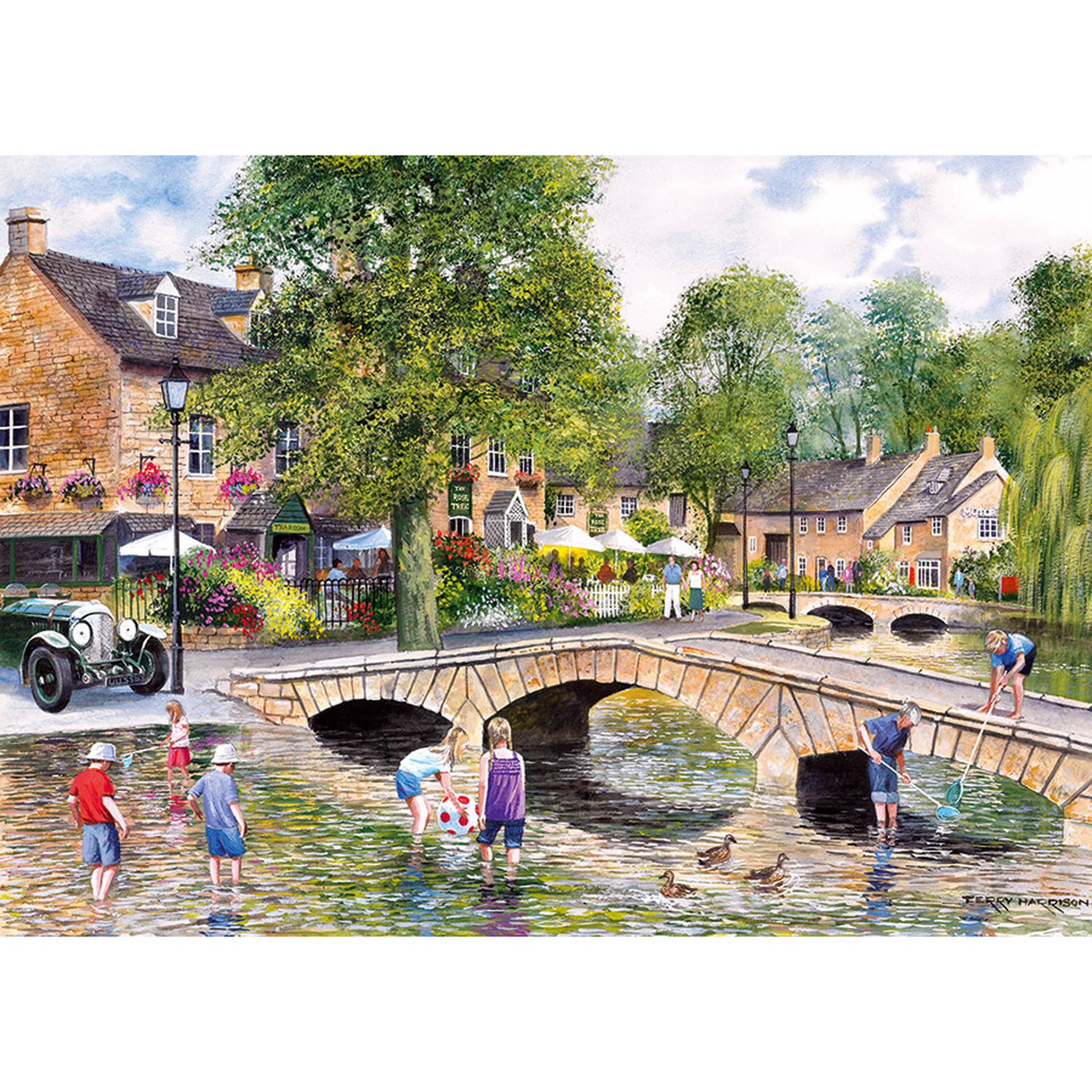 Gibsons Bourton On The Water 1000 Teile Puzzle Gibsons-G6072 von Gibsons