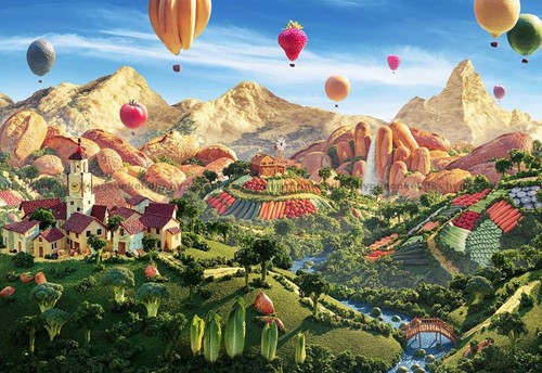 Gibsons Das Land des Überflusses 1000 Teile Puzzle Gibsons-G7129 von Gibsons