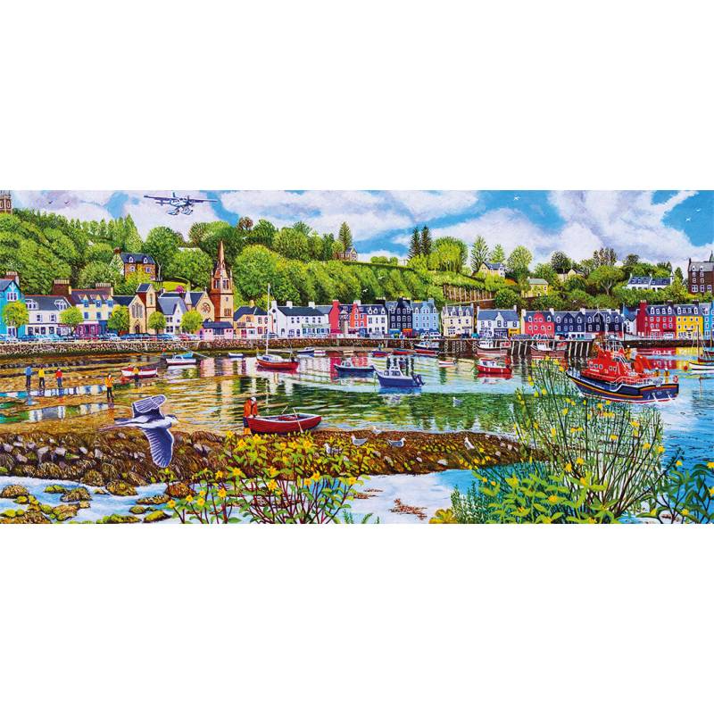 Gibsons Ebbe in Tobermory 636 Teile Puzzle Gibsons-G4061 von Gibsons