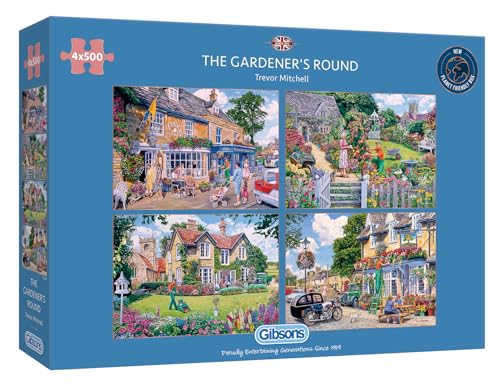 Gibsons GIBG5047 Puzzle The Gardener's s, rund, verschieden von Gibsons