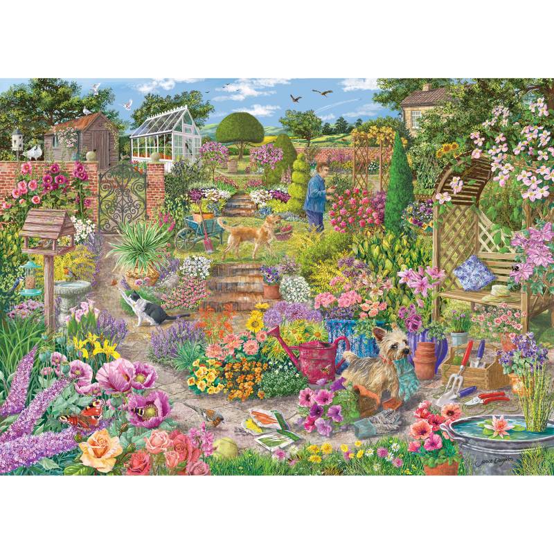 Gibsons Garden in Bloom 1000 Teile Puzzle Gibsons-G6368 von Gibsons