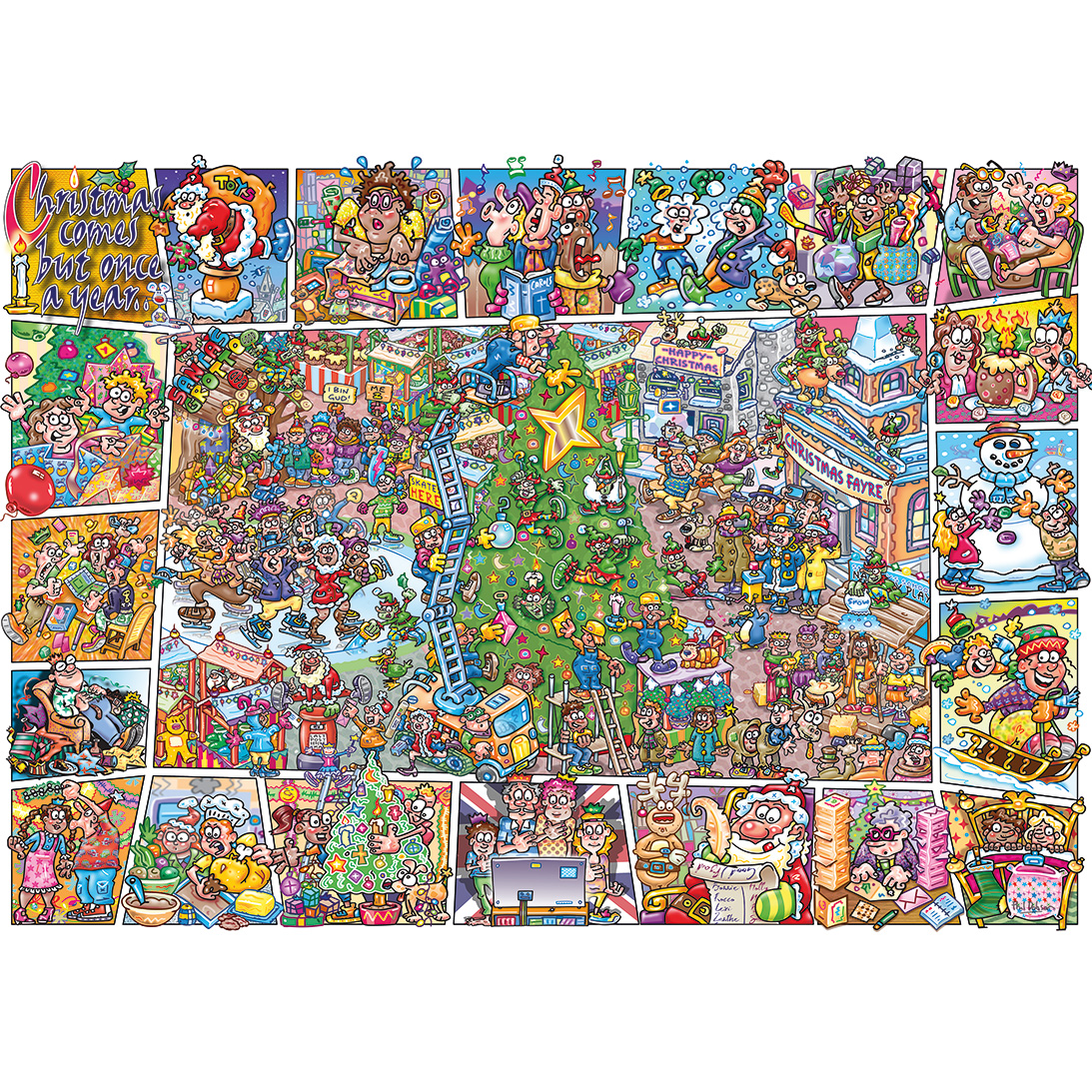Gibsons Jokesaws: Crackers for Christmas 1000 Teile Puzzle Gibsons-G7166 Gibsons Jokesaws: Crackers for Christmas 1000 Teile Puzzle Gibsons-G7166 von Gibsons