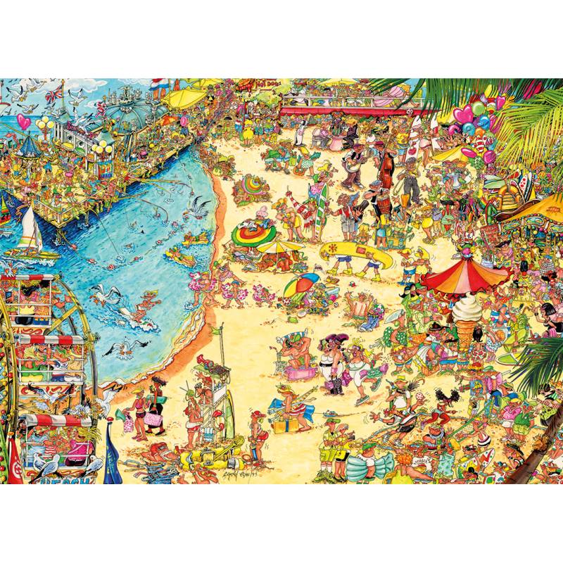 Gibsons Jokesaws: Seaside Shenanigans 1000 Teile Puzzle Gibsons-G7144 von Gibsons