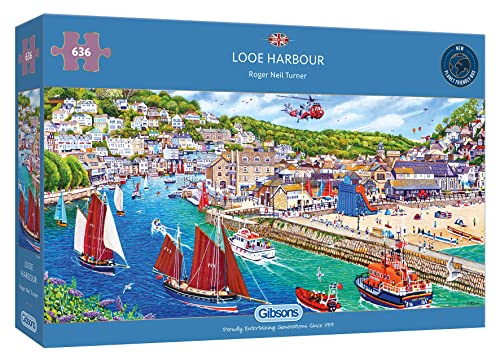 Gibsons Looe Harbour Jigsaw Puzzle (636 Pieces) von Gibsons