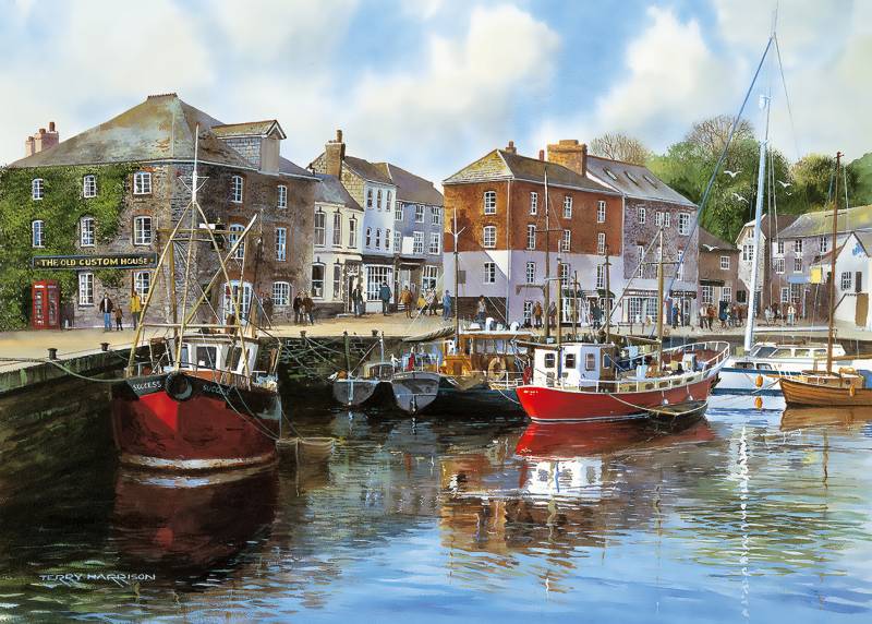 Gibsons Padstow Harbour 1000 Teile Puzzle Gibsons-G476 von Gibsons