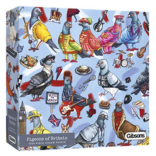 Gibsons Pigeons of Britain (1000 Stück) von Gibsons