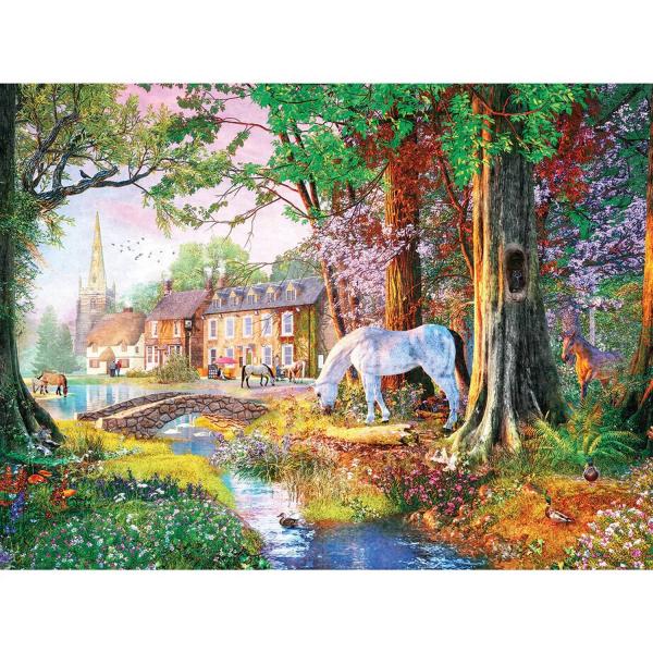 Gibsons New Forest Ponys 1000 Teile Puzzle Gibsons-G6397 von Gibsons