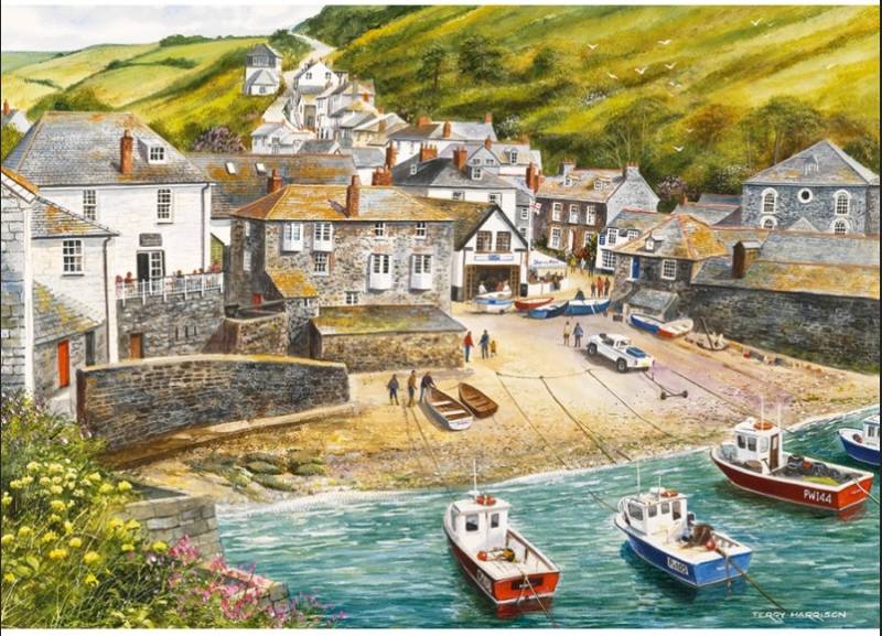 Gibsons Port Isaac 500 Teile Puzzle Gibsons-G892 von Gibsons