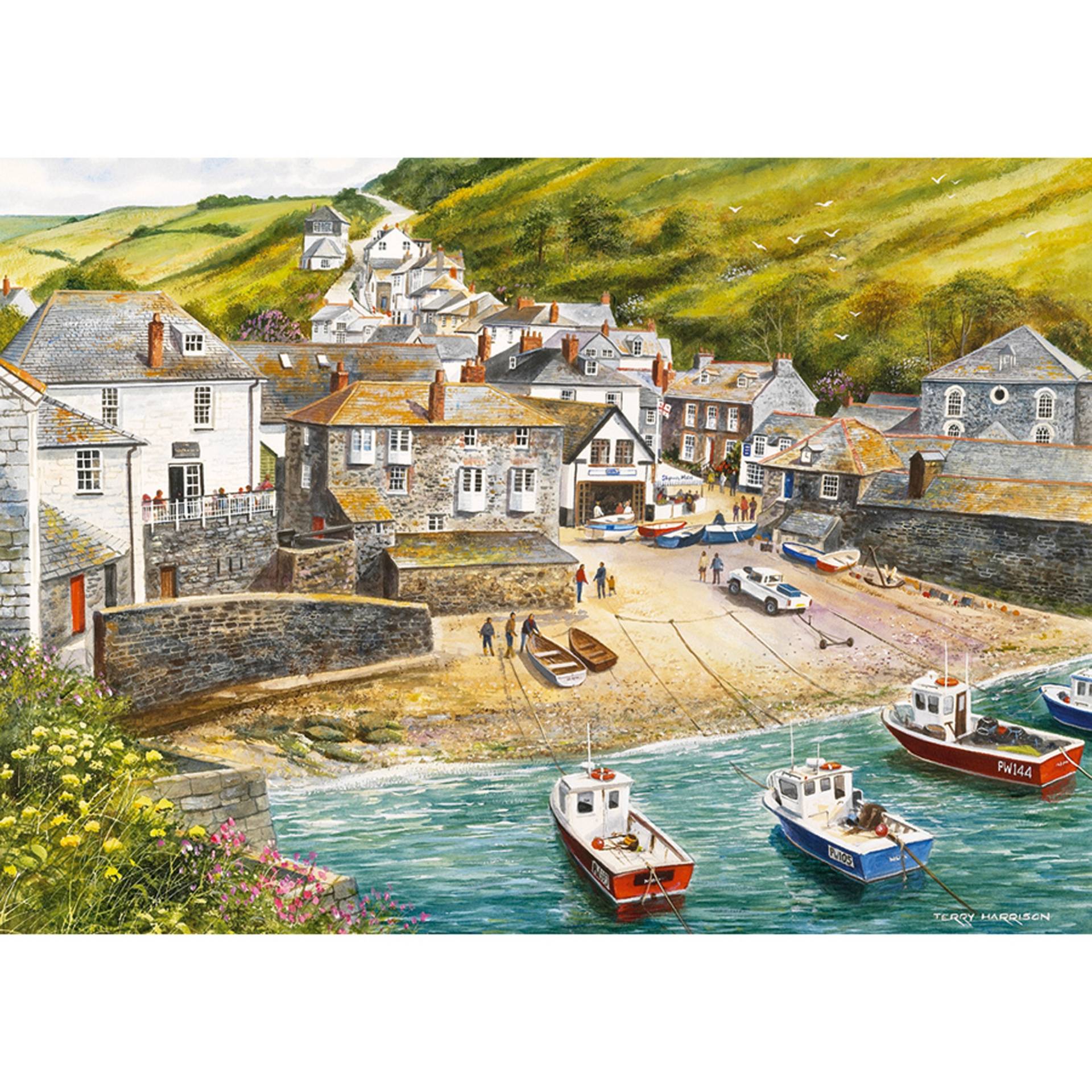 Gibsons Port Isaac 500 Teile Puzzle Gibsons-G892 von Gibsons