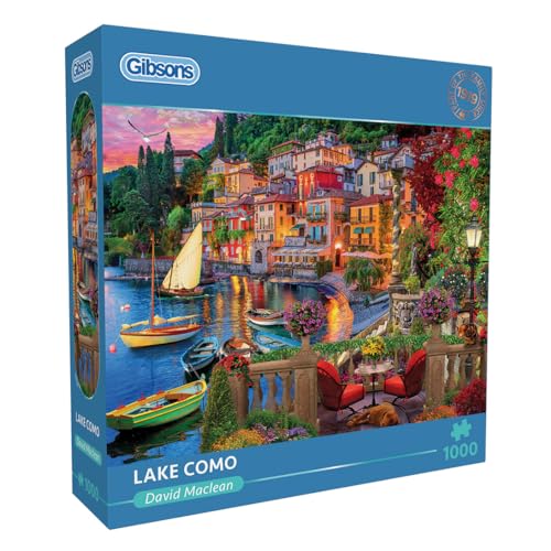 Gibsons Puzzle mit 1000 Teilen: Comer See von Gibsons