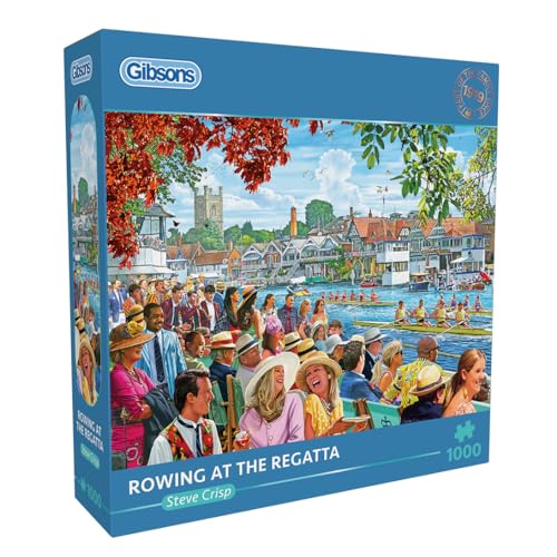 Puzzle mit 1000 Teilen: Rudern an der Regatta von Gibsons