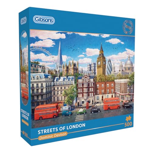 Gibsons Puzzle mit 500 Teilen: Straßen von London von Gibsons