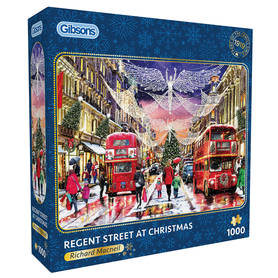 Gibsons Regent Street at Christmas 1000 Teile Puzzle Gibsons-G6418 Gibsons Regent Street at Christmas 1000 Teile Puzzle Gibsons-G6418 von Gibsons