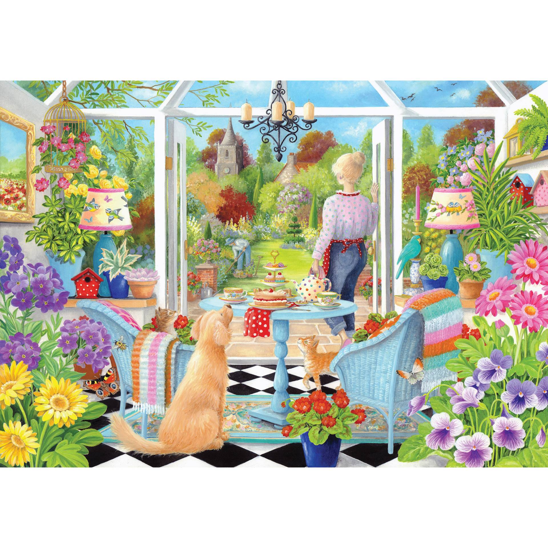 Gibsons Summer Reflections 1000 Teile Puzzle Gibsons-G6359 von Gibsons