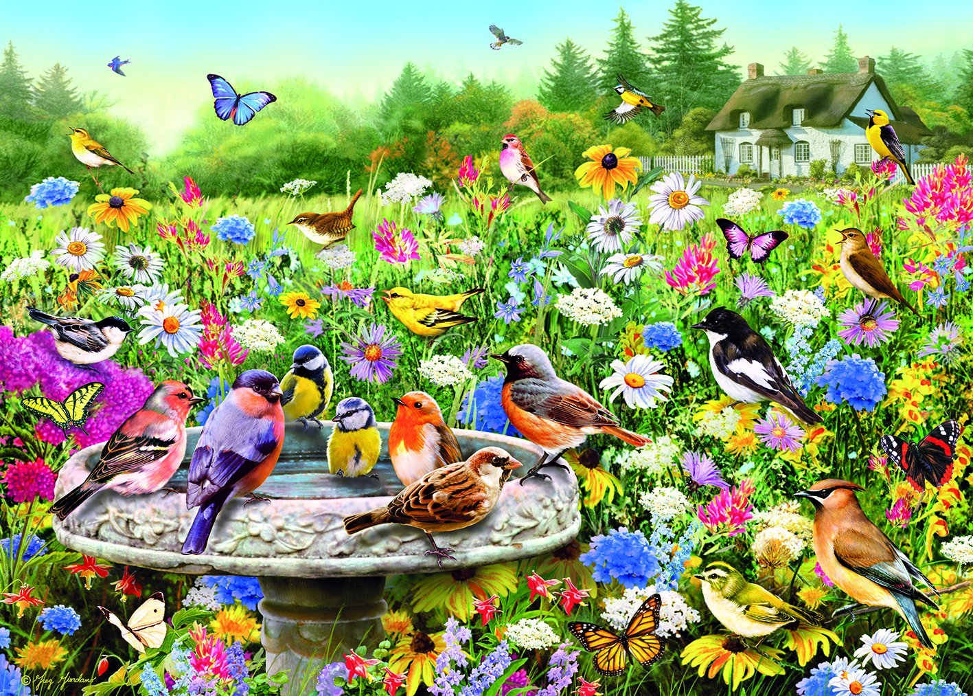 Gibsons The Secret Garden 500 Teile Puzzle Gibsons-G3406 von Gibsons