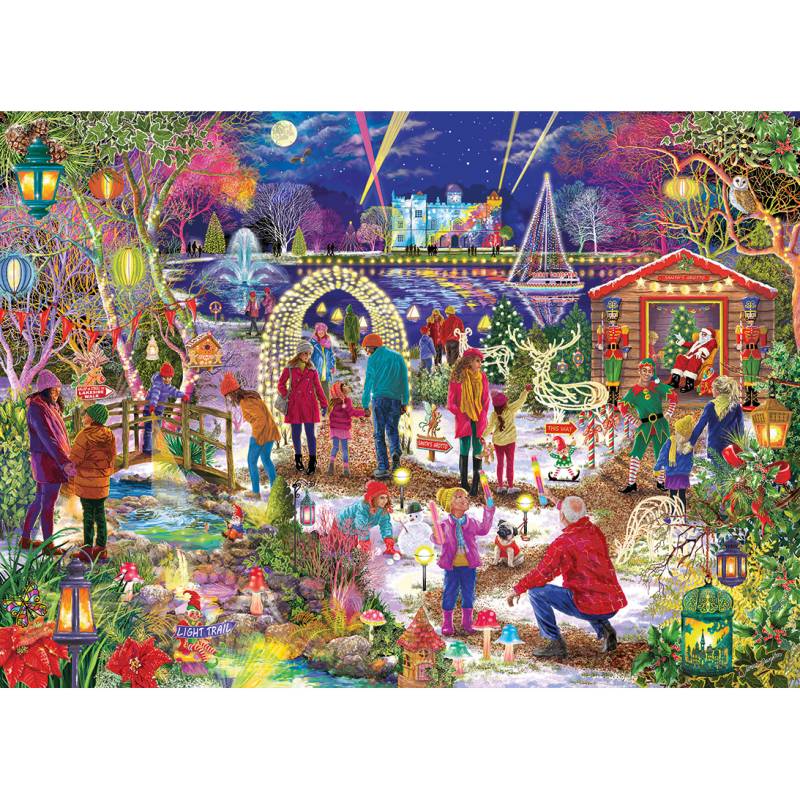 Gibsons Verzauberte Weihnachten 1000 Teile Puzzle Gibsons-G2024 von Gibsons